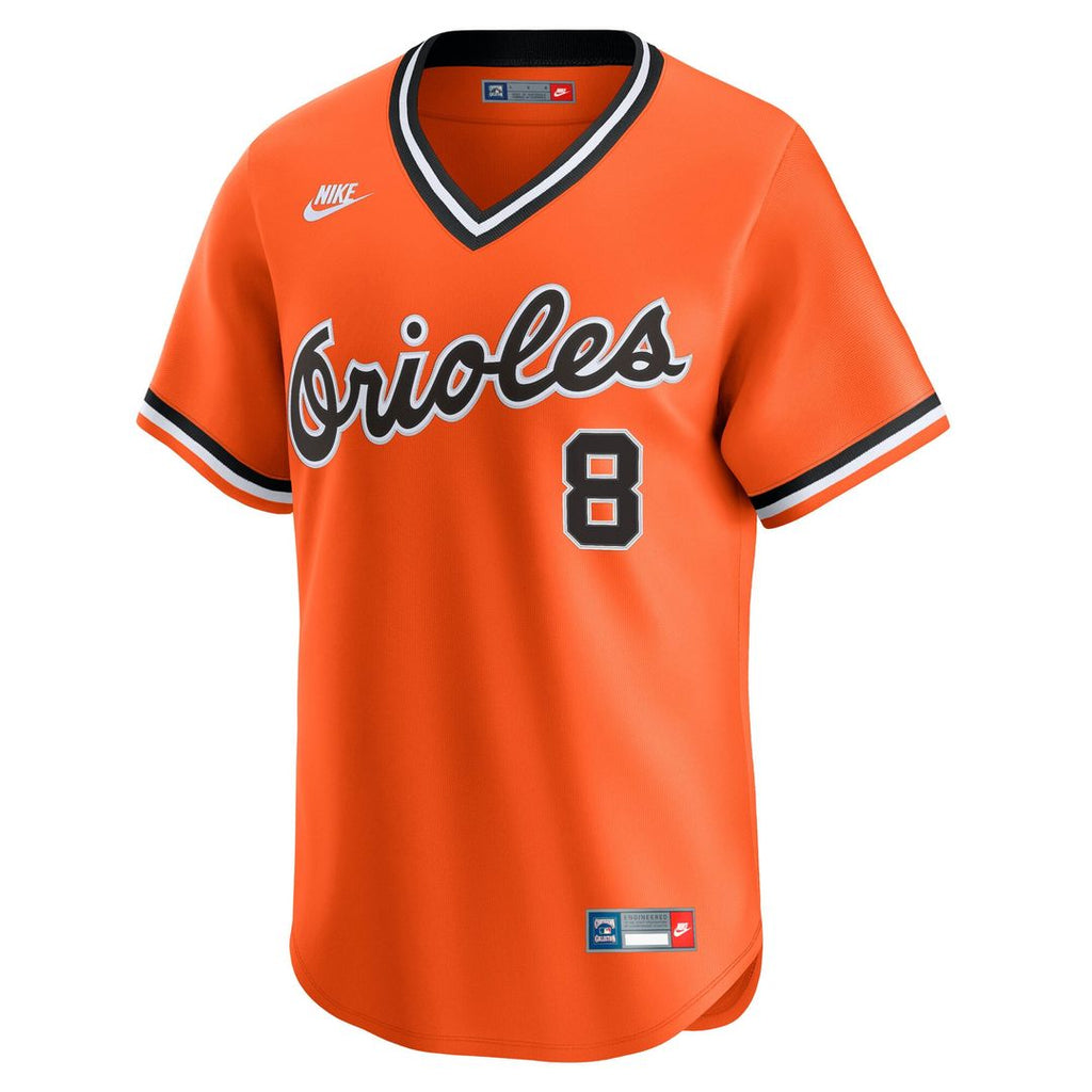 Baltimore Orioles Cal Ripken Sr. Throwback Cooperstown Limited Jersey — Orange