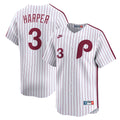 Philadelphia Phillies Bryce Harper Cooperstown Limited Jersey — White