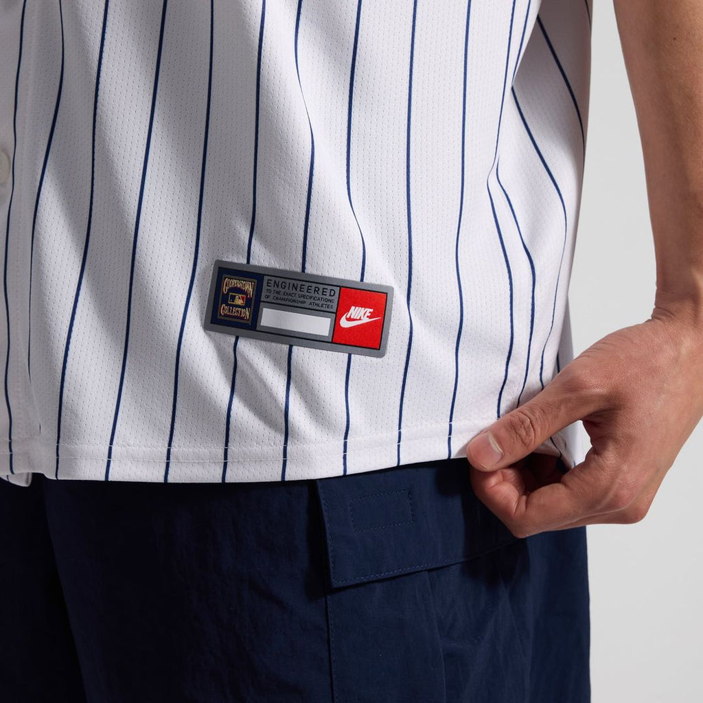 New York Yankees Babe Ruth Throwback Cooperstown Limited Jersey — White