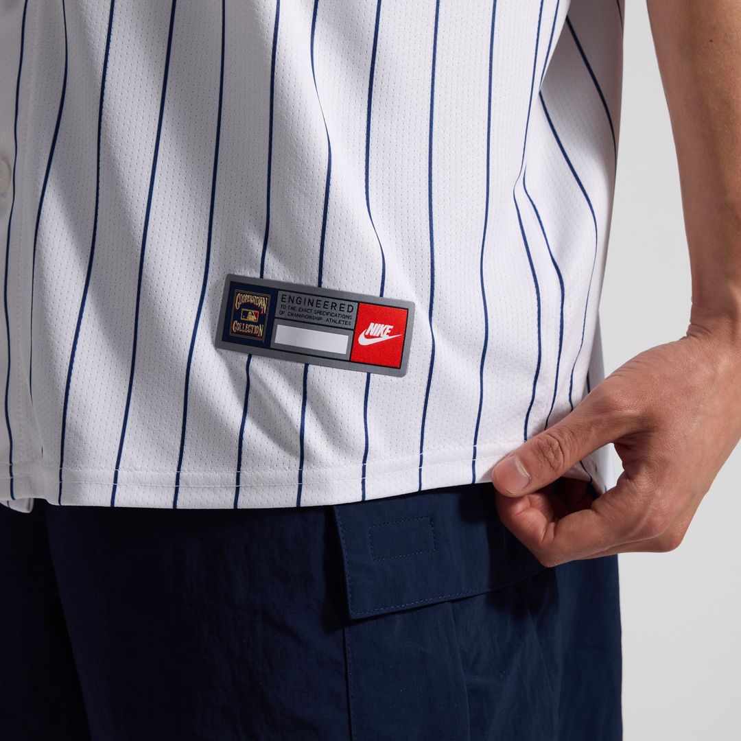 New York Yankees Babe Ruth Throwback Cooperstown Limited Jersey — White