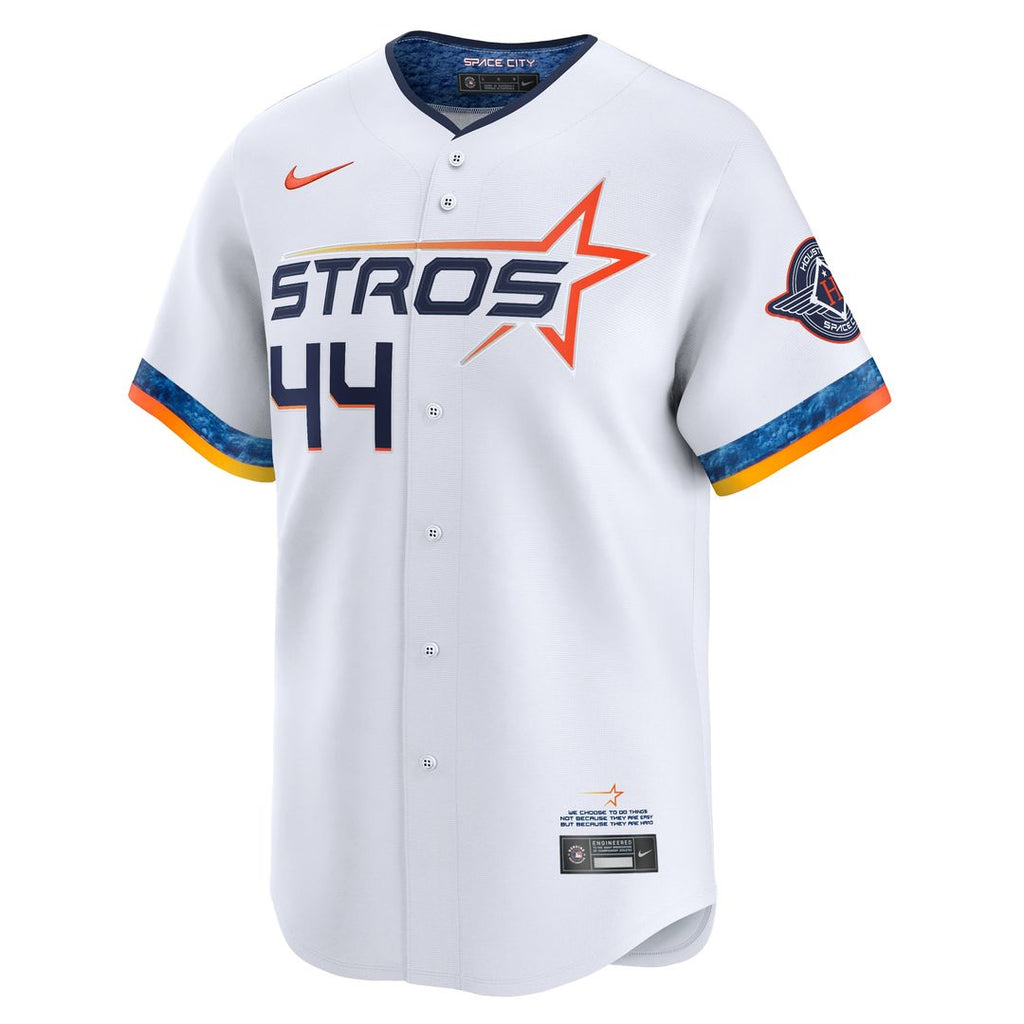 Houston Astros Yordan Alvarez 2025 City Connect Limited Jersey — White