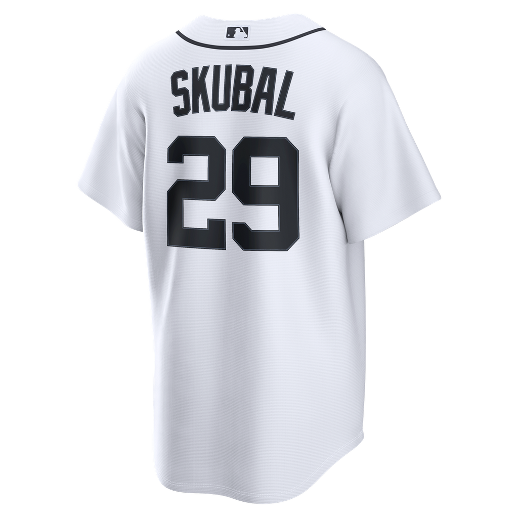 Detroit Tigers Tarik Skubal Home Replica Jersey — White