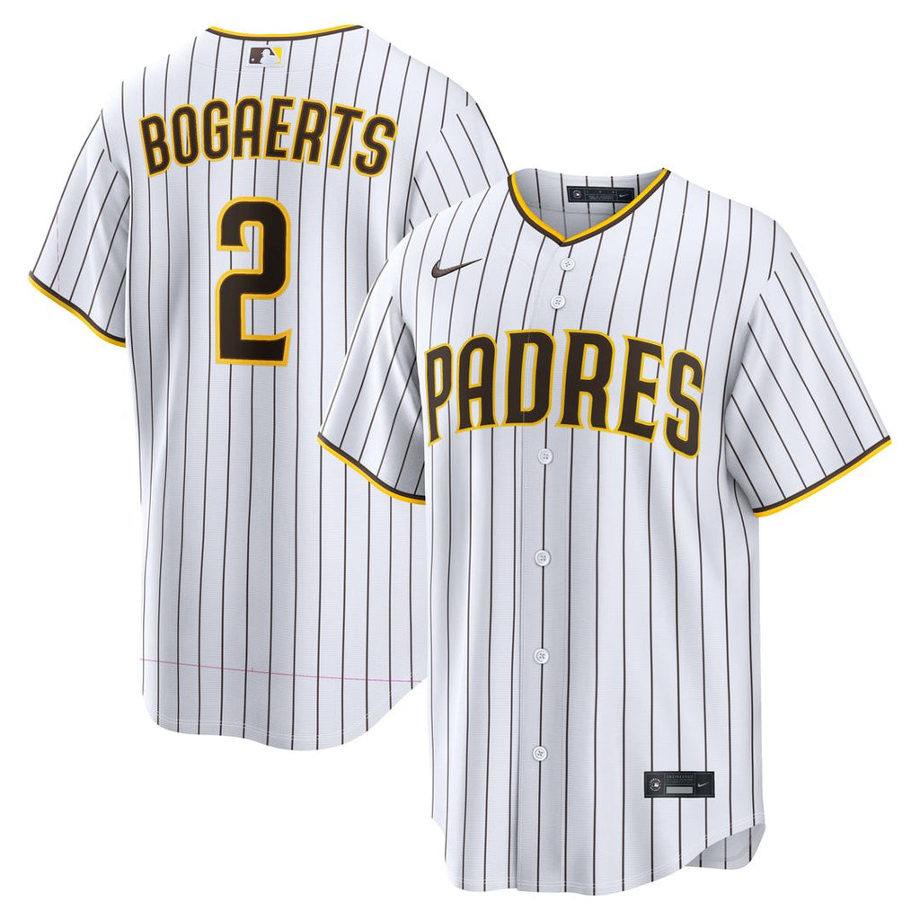 San Diego Padres Xander Bogaerts Home Replica Jersey — White
