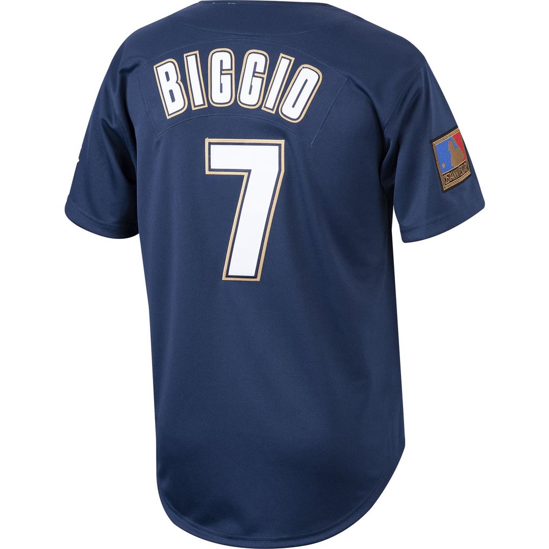 Houston Astros Craig Biggio Cooperstown 1994 Authentic Jersey — Navy