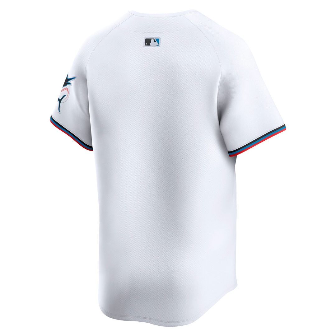 Miami Marlins Home Replica Team Jersey — White
