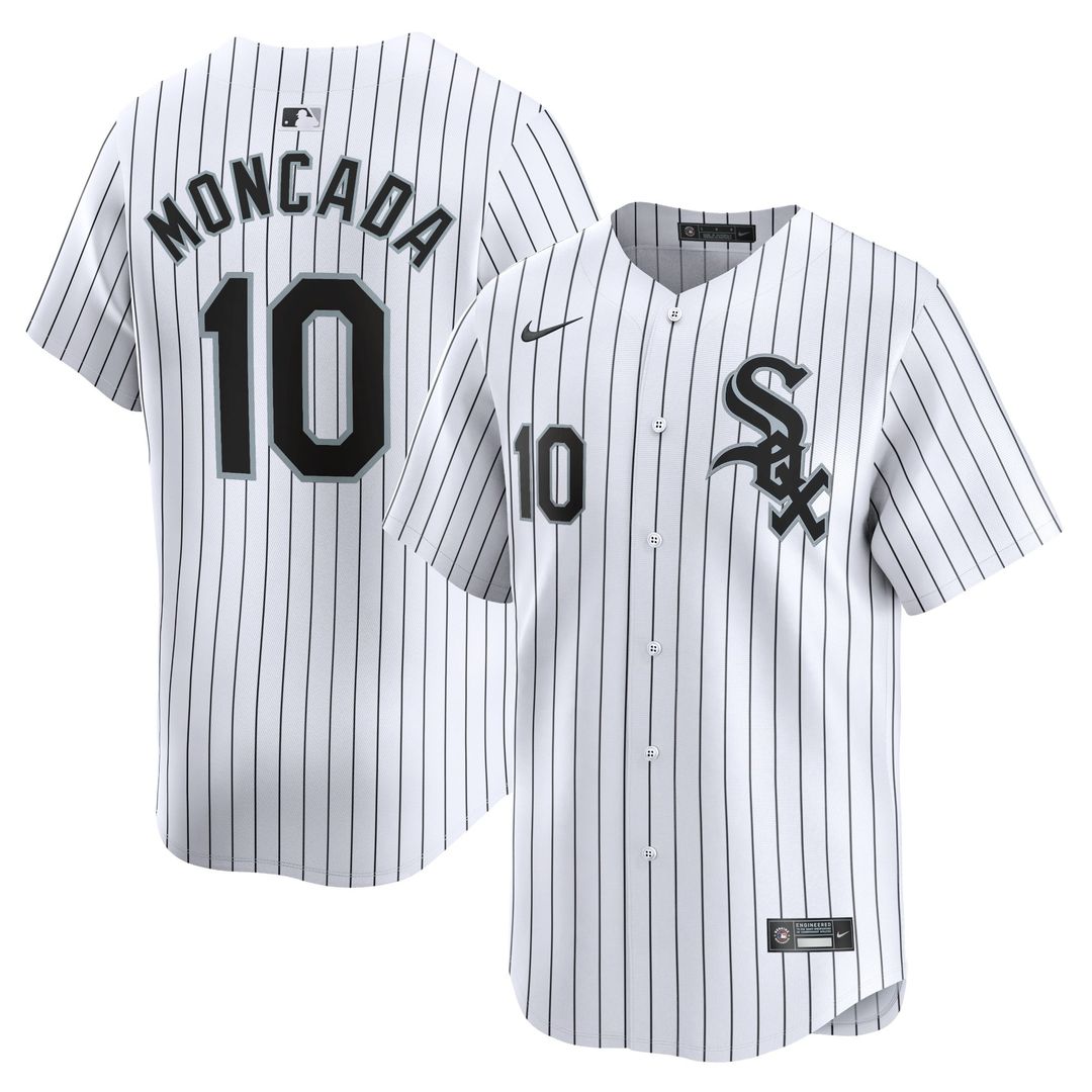 Chicago White Sox Yoan Moncada Home Limited Jersey — White