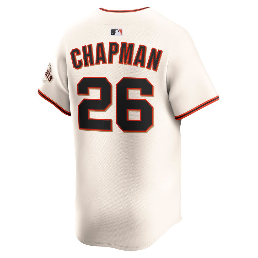 San Francisco Giants Matt Chapman Home Limited Jersey — Cream