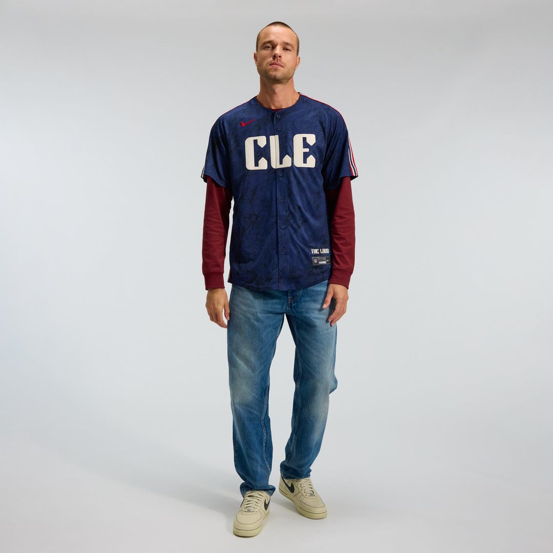 Cleveland Guardians City Connect Limited Jersey — Navy