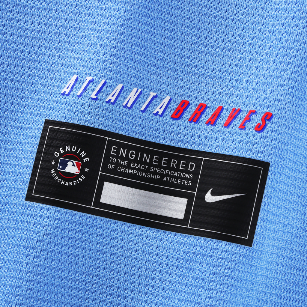Atlanta Braves Mike Yastrzemski 2026 City Connect Stadium Jersey — Powder Blue