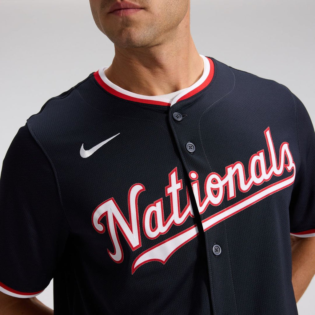 Washington Nationals James Wood Alternate Limited Jersey — Navy
