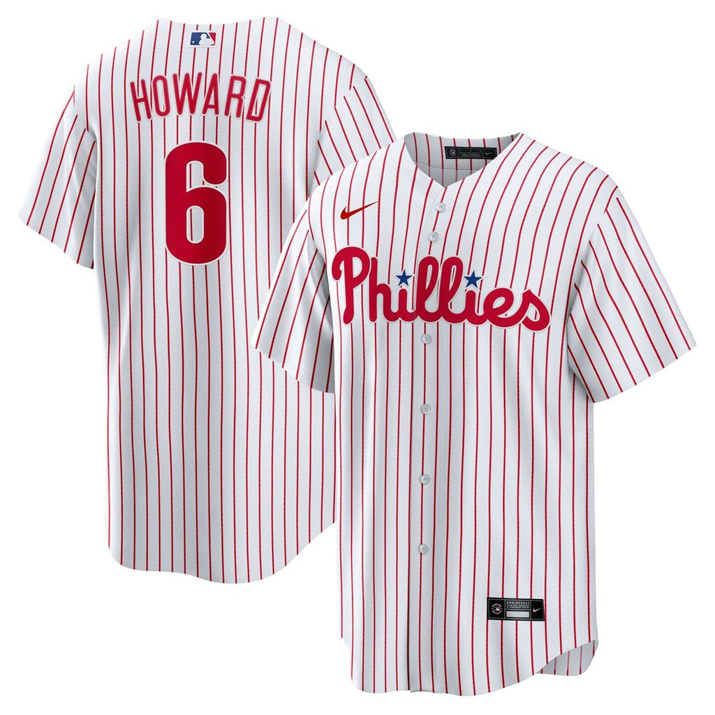 Philadelphia Phillies Ryan Howard Replica Jersey — White