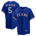 Texas Rangers Corey Seager Alternate 2 Replica Jersey — Royal