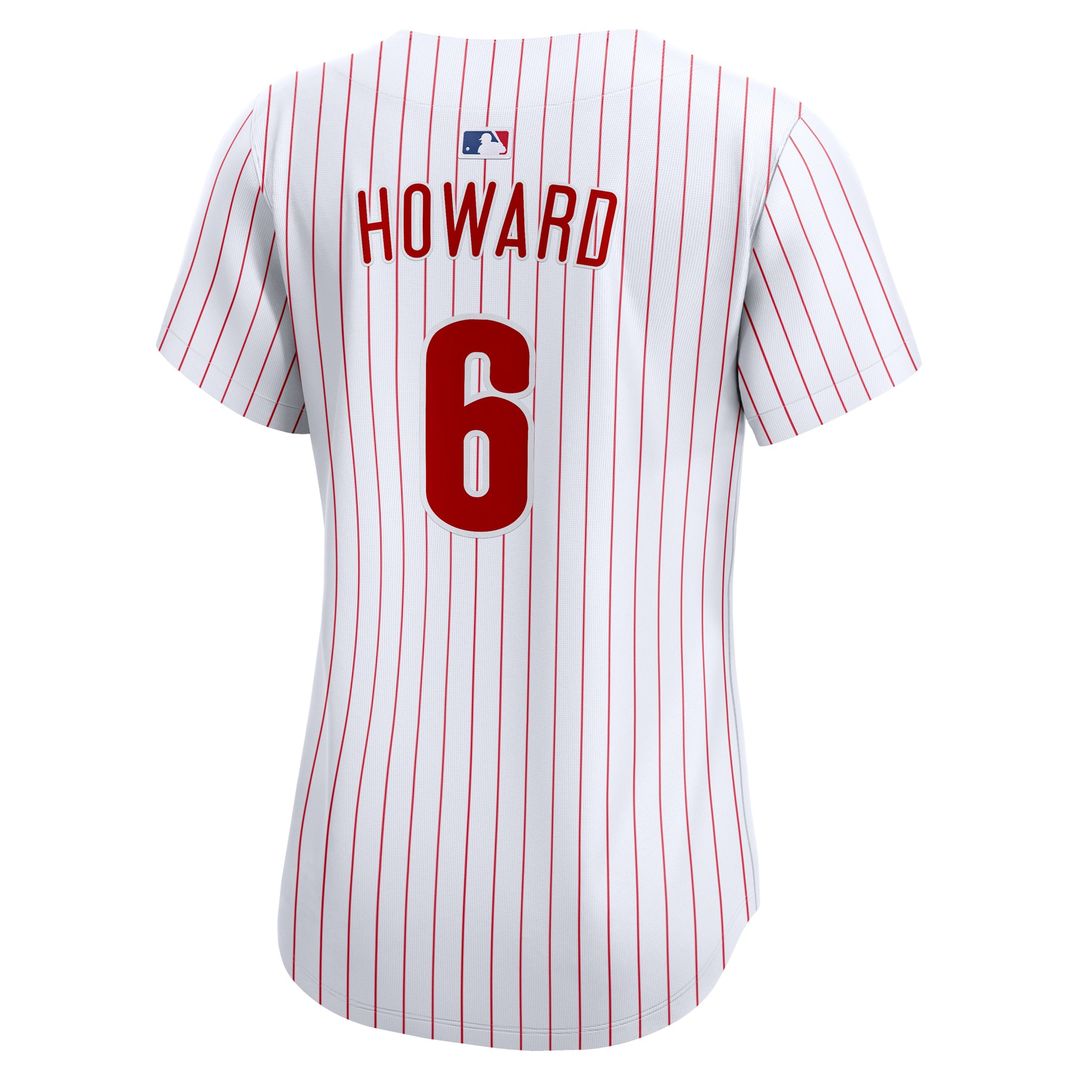 Philadelphia Phillies Ryan Howard Women's Limited Jersey — White