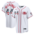 Cincinnati Reds Elly De La Cruz USA 250 Fourth of July Home Stadium Jersey — White