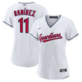 Cleveland Guardians Jose Ramirez Women's Home Replica Jersey — White