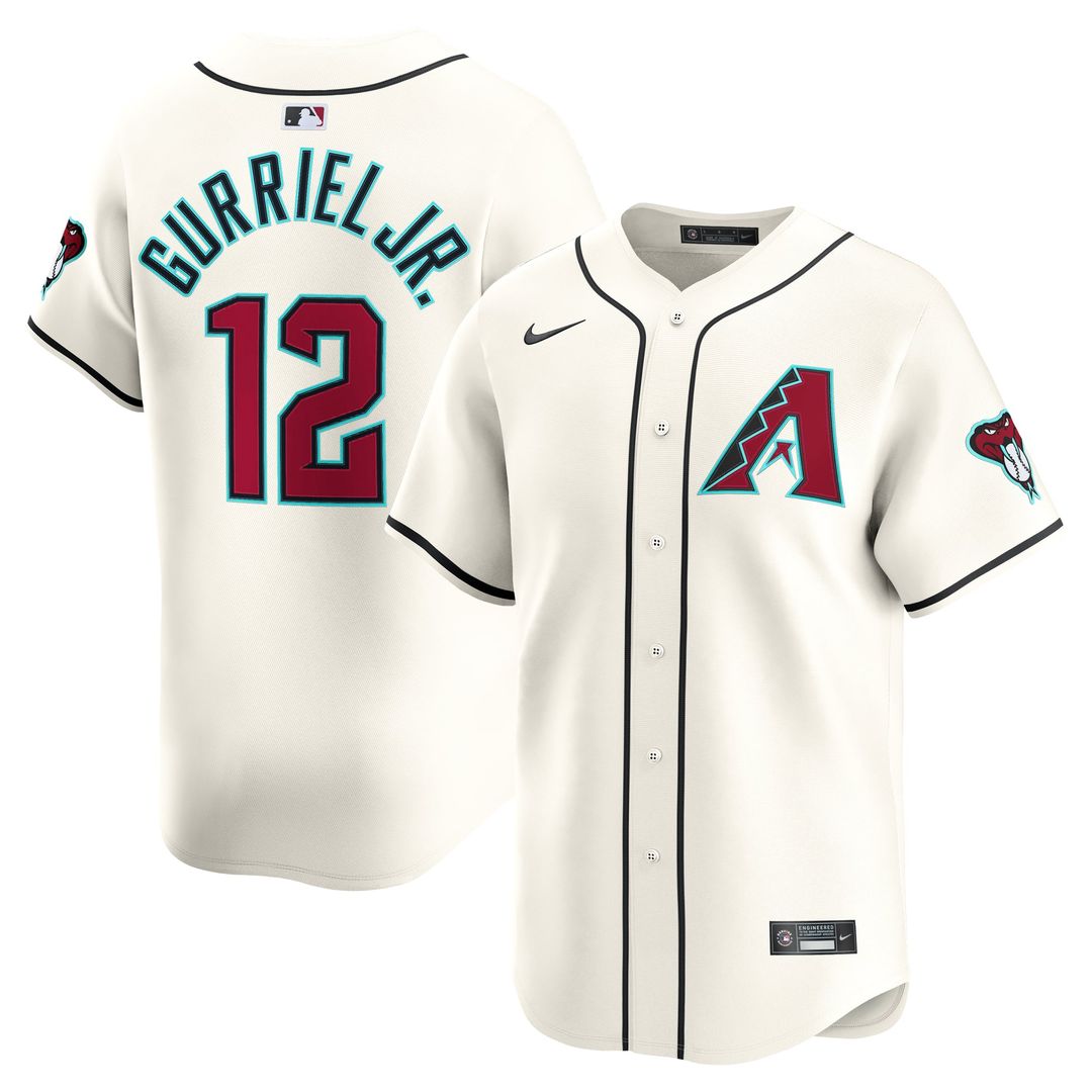 Arizona Diamondbacks Lourdes Gurriel Jr. Home Limited Jersey — Cream