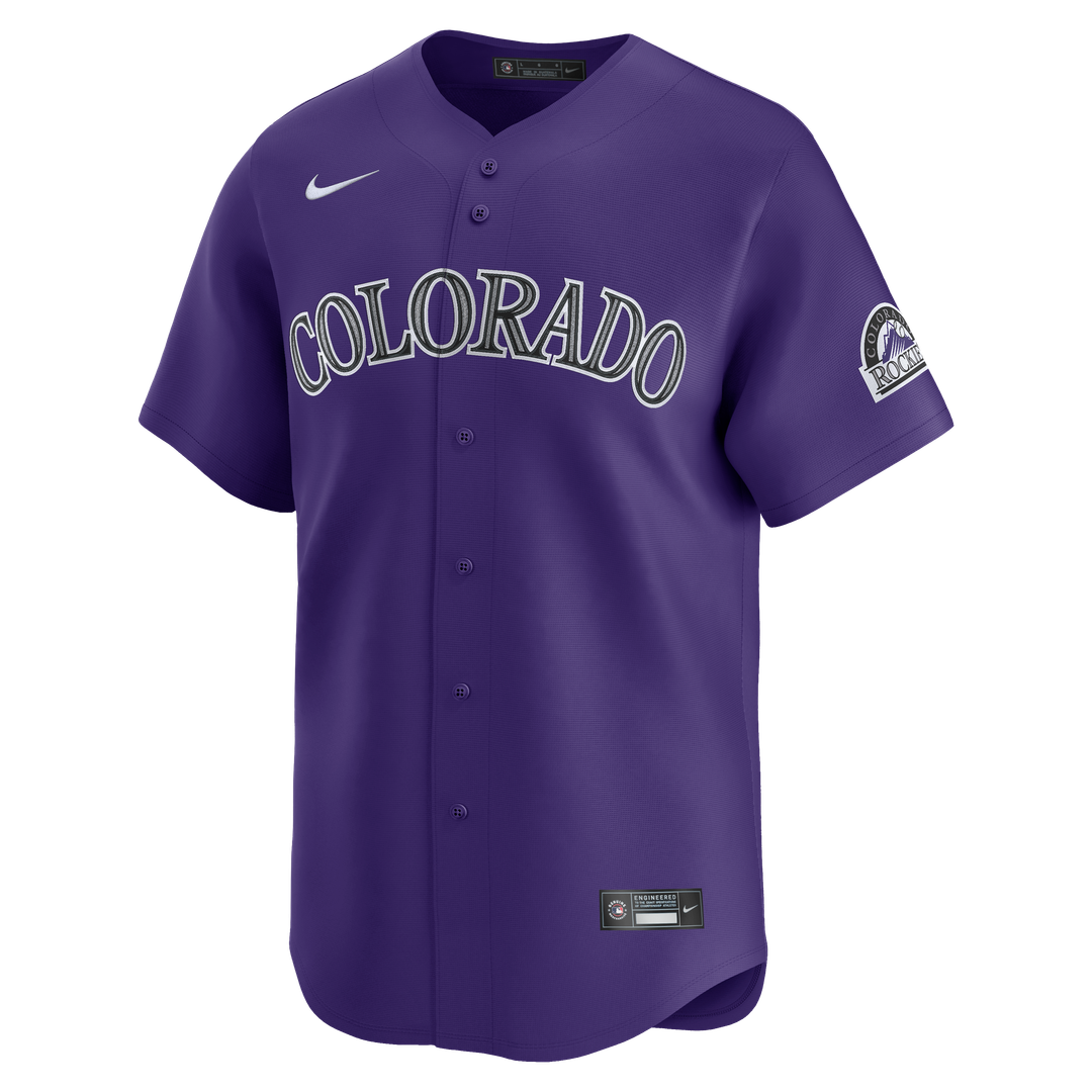 Colorado Rockies Home Limited Jersey — White