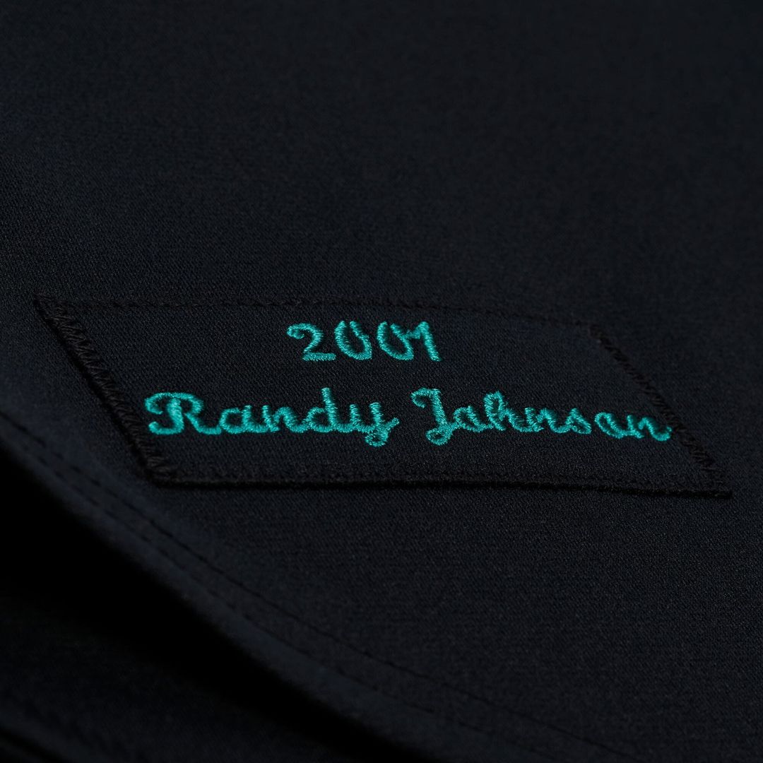 Arizona Diamondbacks Randy Johnson 2001 Authentic Jersey — Black
