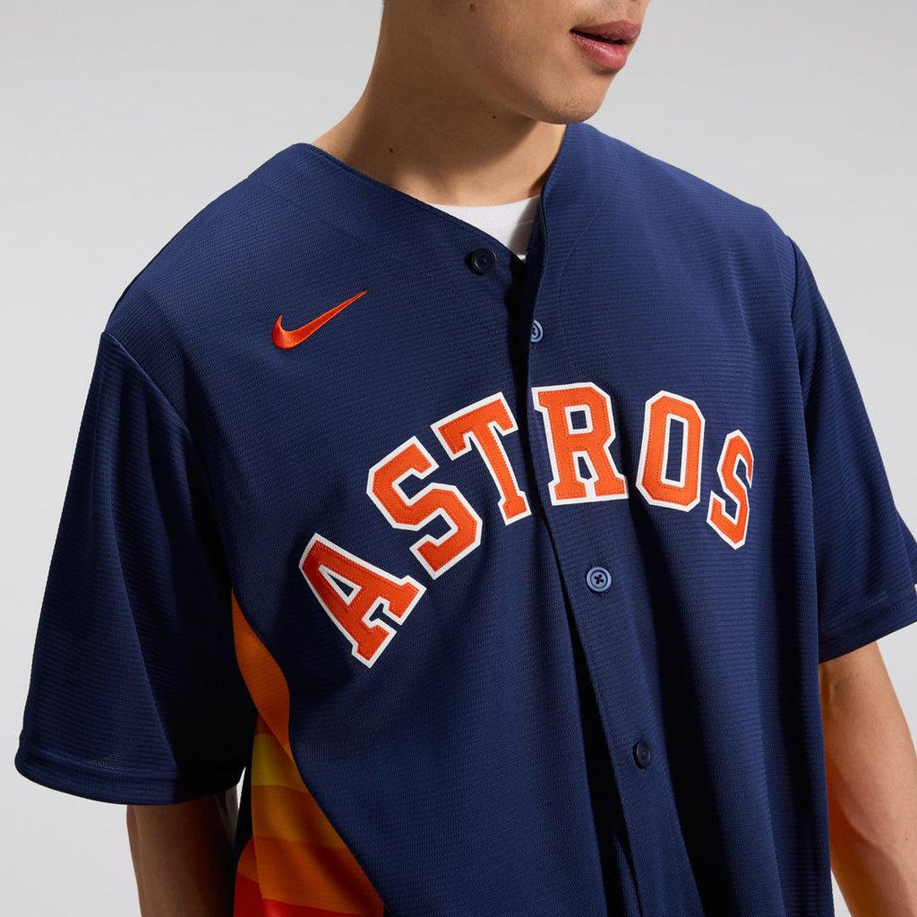 Houston Astros Jose Altuve Alternate 2 Replica Jersey — Navy