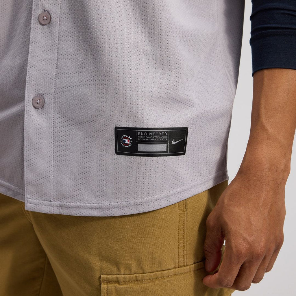 New York Yankees Aaron Judge Road Limited Jersey — Gray