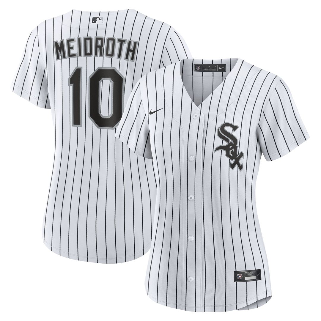 Chicago White Sox Chase Meidroth Women's Home Replica Jersey — White