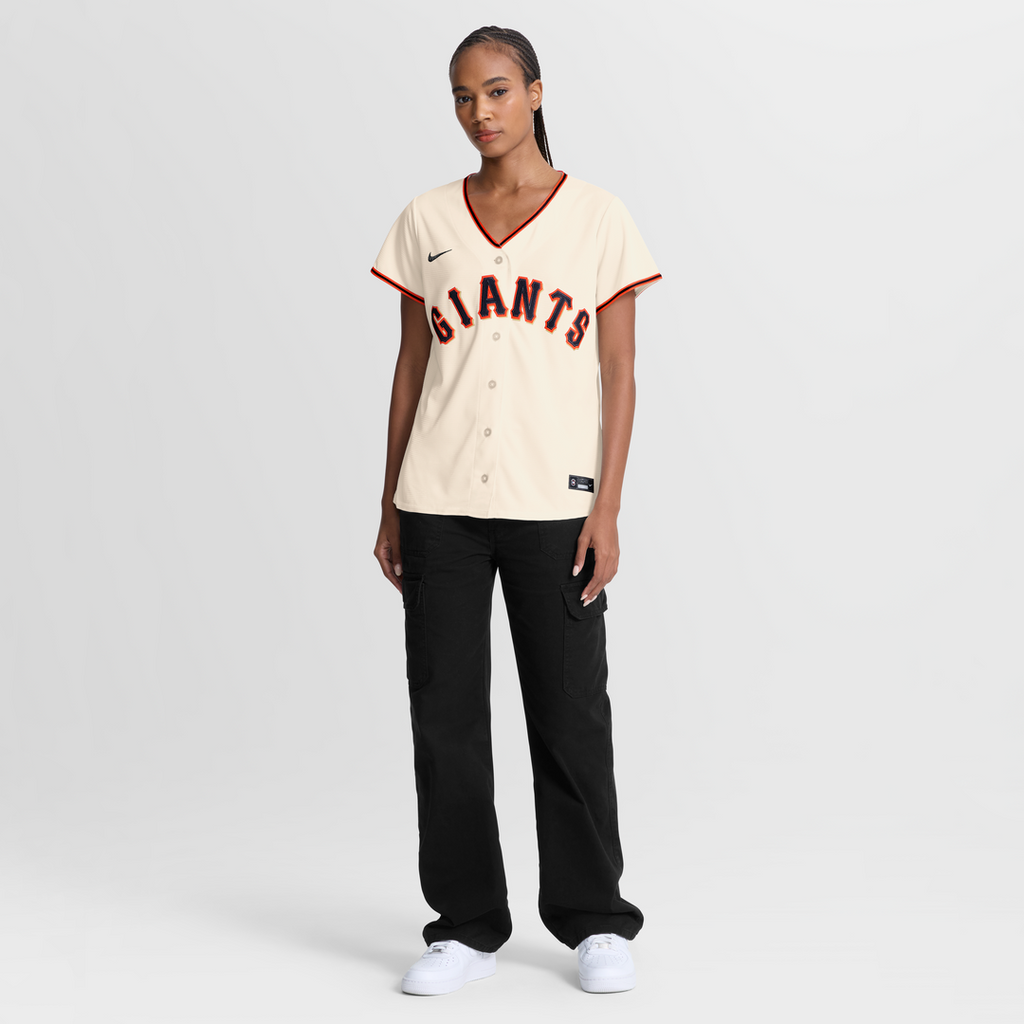 San Francisco Giants Bryce Eldridge Women's Home Replica Jersey — Cream