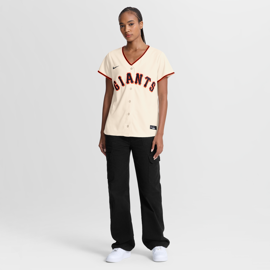 San Francisco Giants Bryce Eldridge Women's Home Replica Jersey — Cream