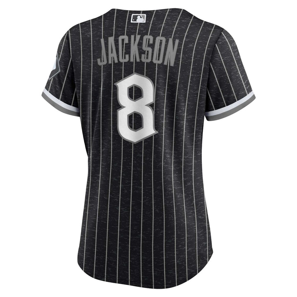 Chicago White Sox Bo Jackson Women's City Connect Replica Jersey — Black