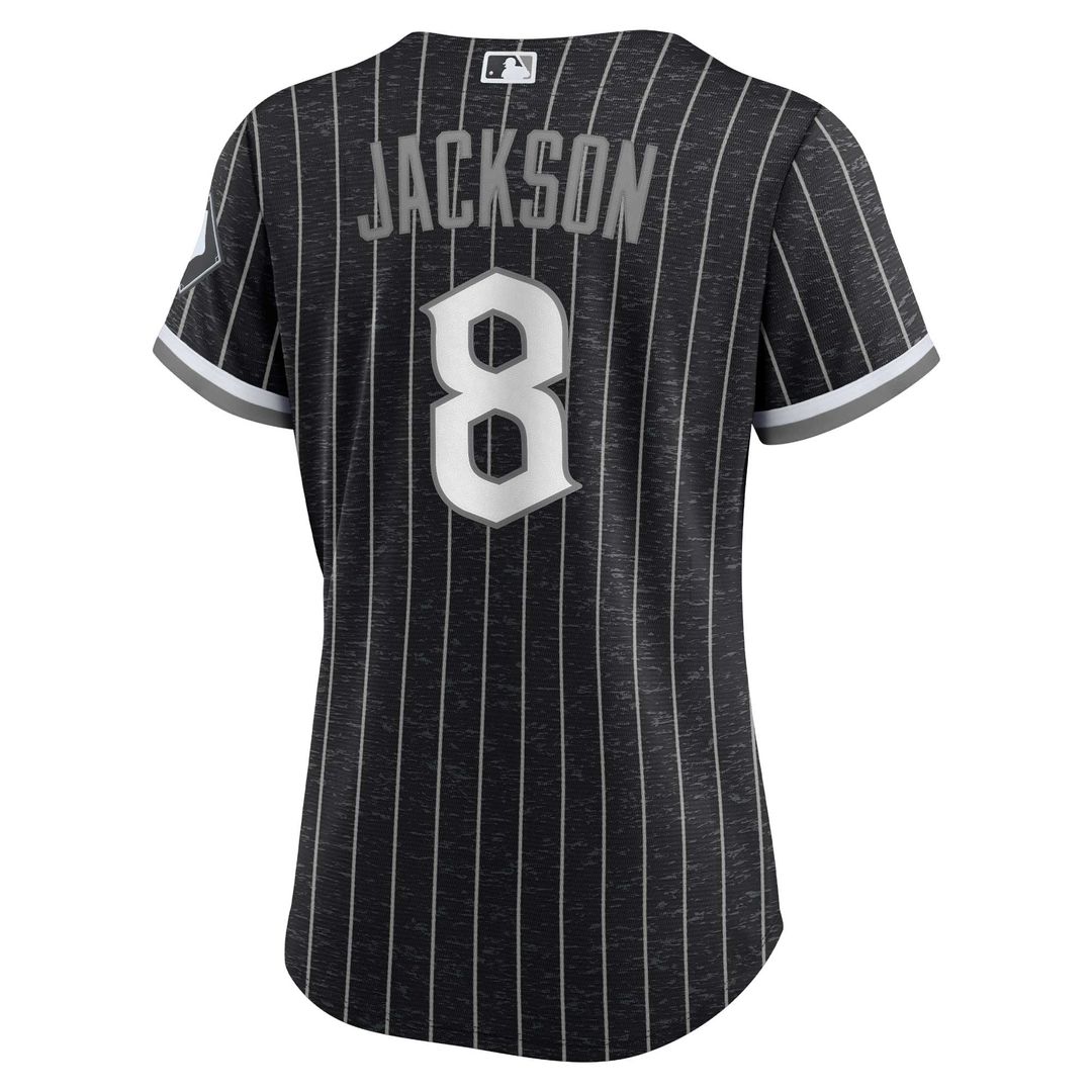 Chicago White Sox Bo Jackson Women's City Connect Replica Jersey — Black