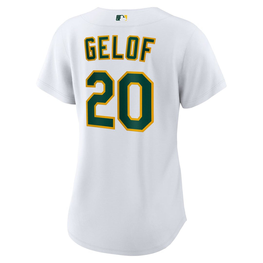 Athletics Zack Gelof Women's Home Replica Jersey — White
