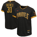 Pittsburgh Pirates Paul Skenes Youth 2026 City Connect Stadium Jersey — Black