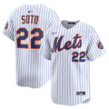 New York Mets Juan Soto Home Limited Jersey — White