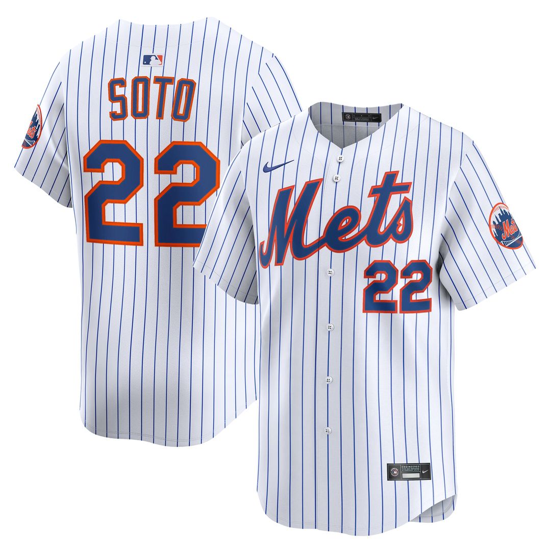 New York Mets Juan Soto Road Limited Jersey — Gray