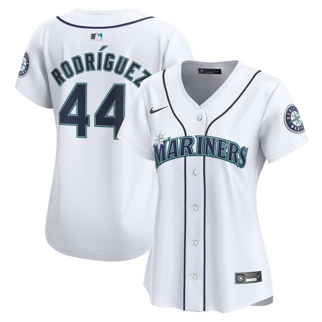 Seattle Mariners Julio Rodríguez Women's Home Limited Jersey — White