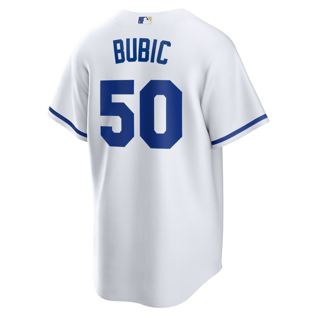 Kansas City Royals Kris Bubic Home Replica Jersey — White