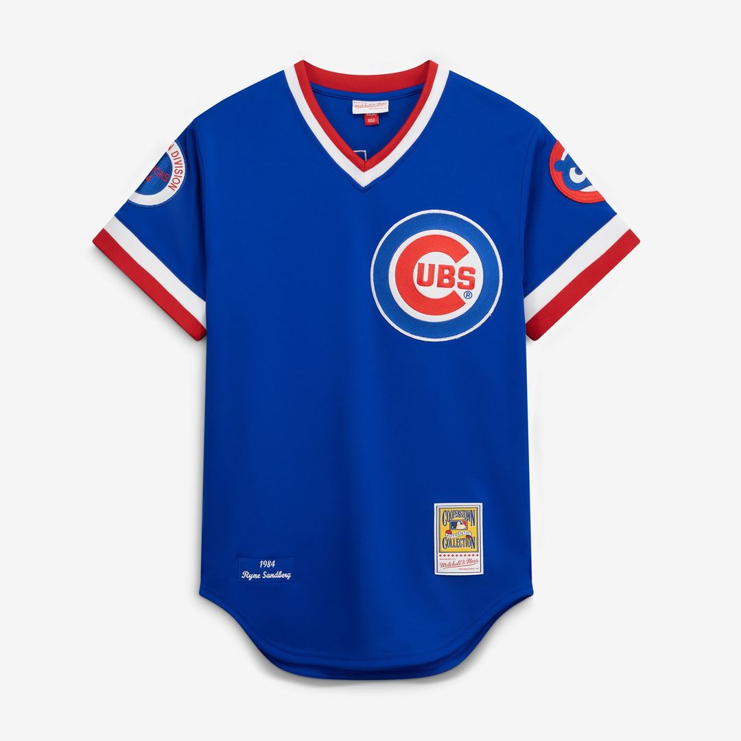 Chicago Cubs Ryne Sandberg 1984 Throwback Authentic Jersey — Royal