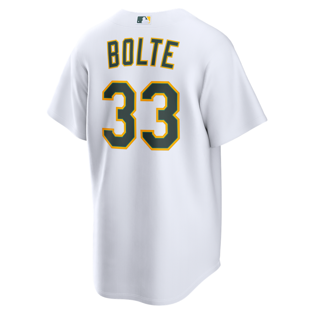 Athletics Henry Bolte Home Replica Jersey — White