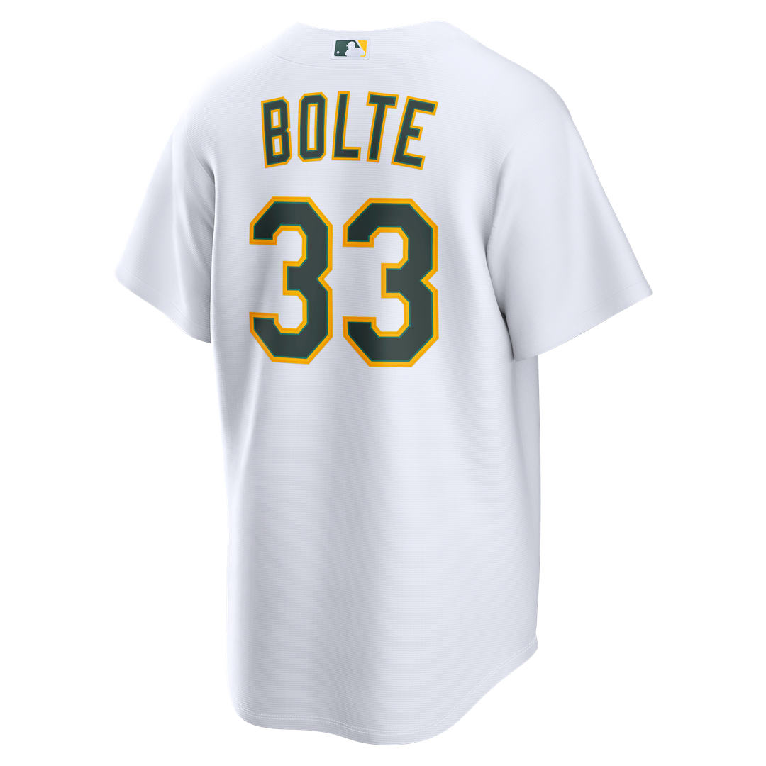 Athletics Henry Bolte Home Replica Jersey — White