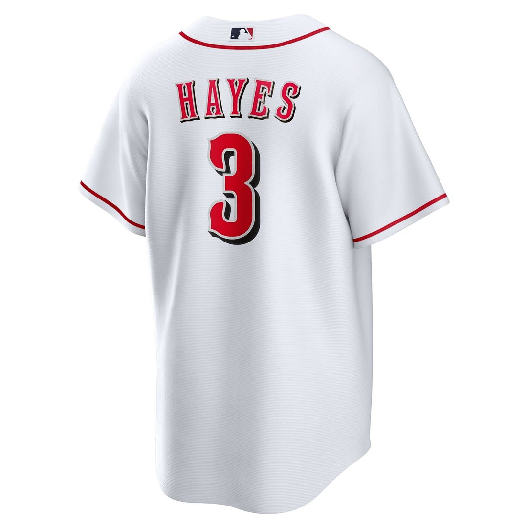 Cincinnati Reds Ke'Bryan Hayes Home Replica Jersey — White