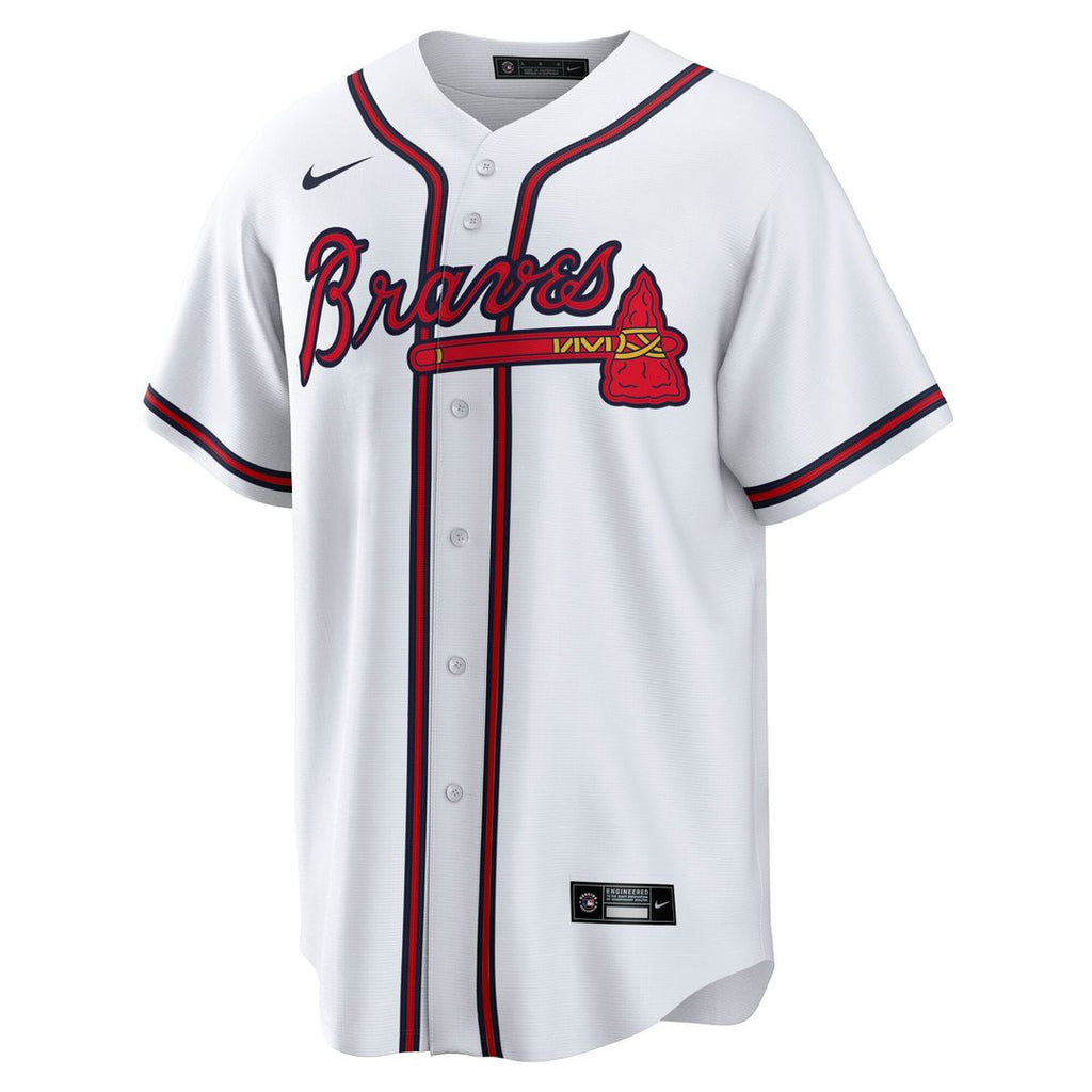 Atlanta Braves Austin Riley Home Replica Jersey — White