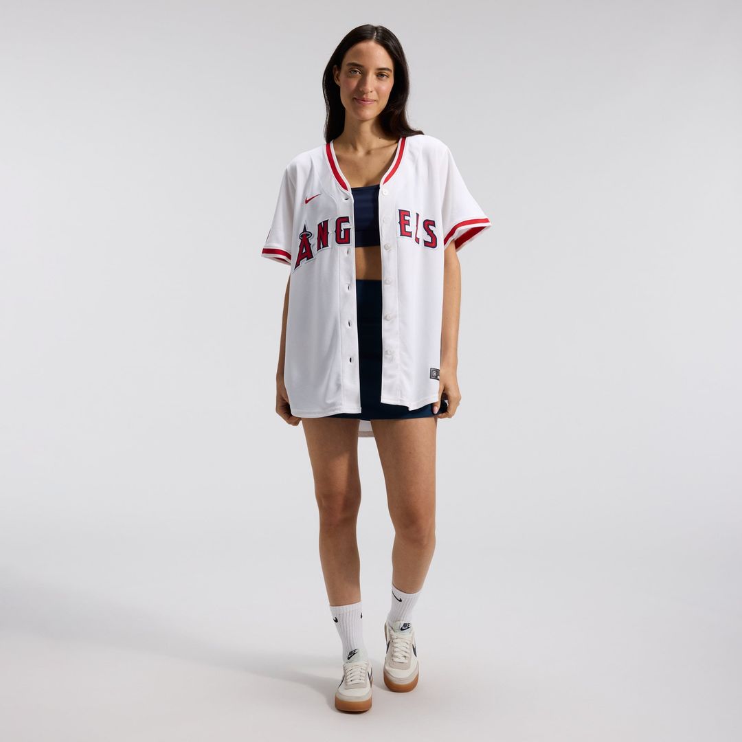 Los Angeles Angels Women's Home Limited Jersey — White