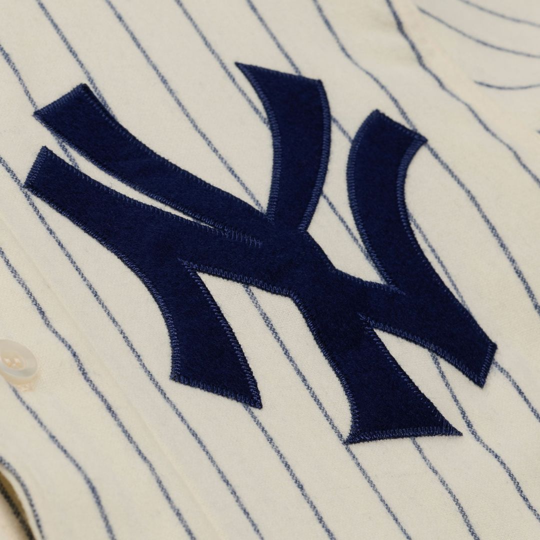 New York Yankees Mickey Mantle 1951 Cooperstown Authentic Jersey — Cream