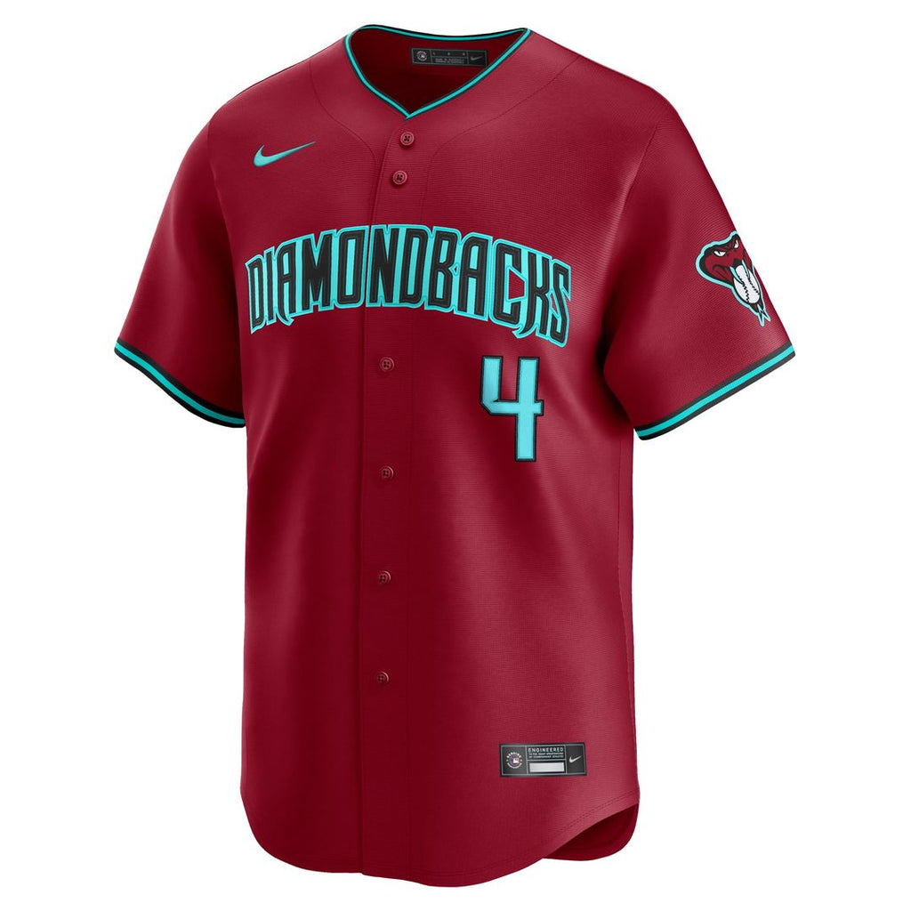 Arizona Diamondbacks Ketel Marte Alternate Limited Jersey — Black