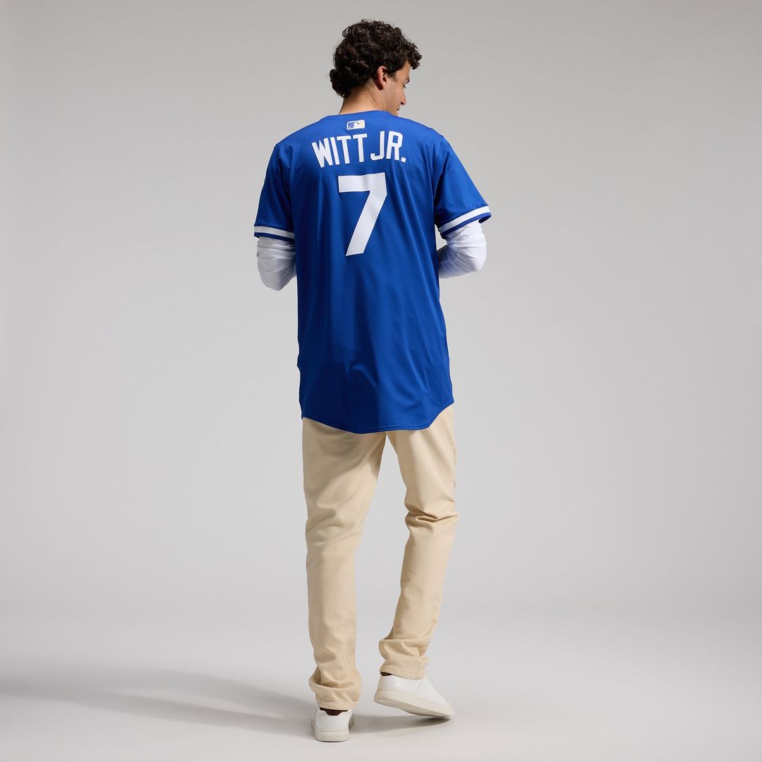 Kansas City Royals Bobby Witt Jr. Home ElitePlayer Jersey — White