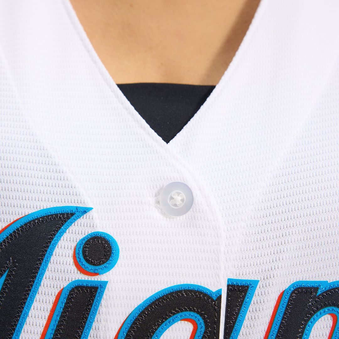 Miami Marlins Women's Replica Team Jersey — White