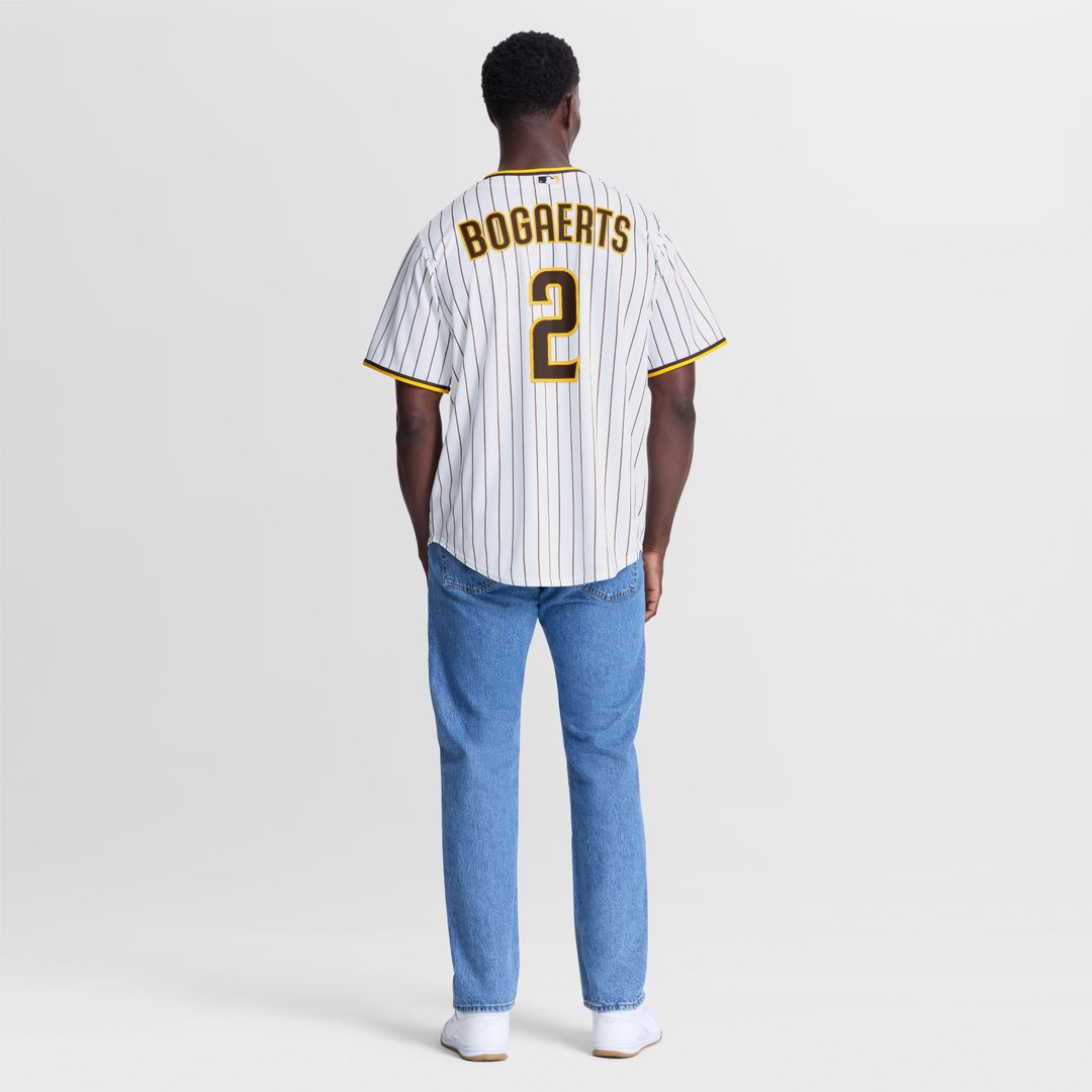San Diego Padres Xander Bogaerts Home Replica Jersey — White