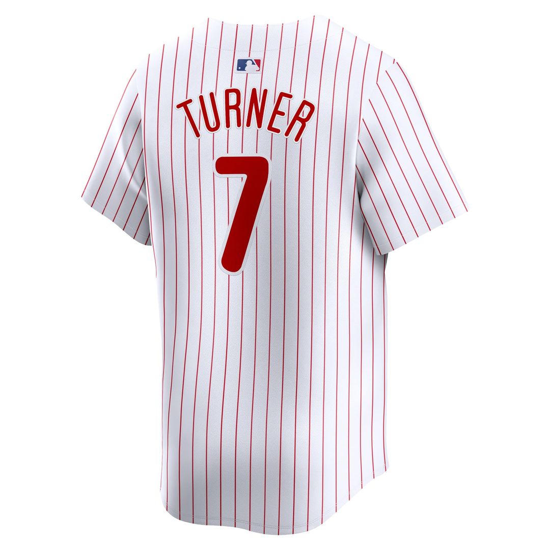 Philadelphia Phillies Trea Turner Home Limited Jersey — White