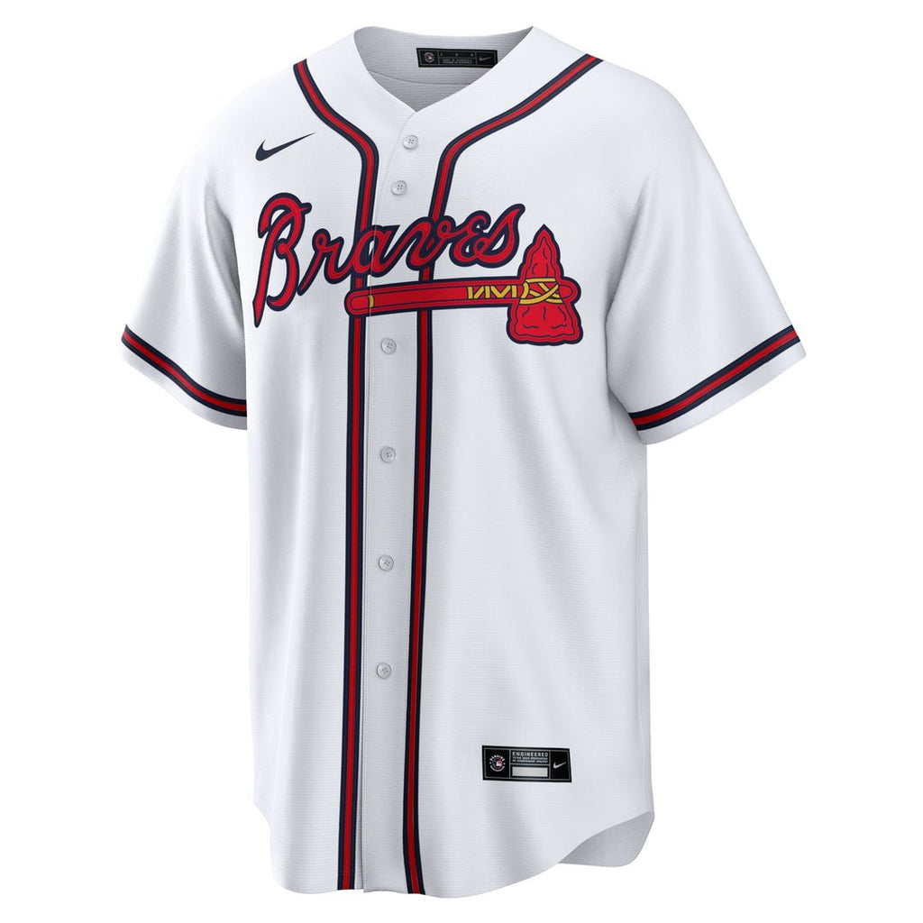 Atlanta Braves Ronald Acuna Jr. Home Replica Player Name Jersey — White