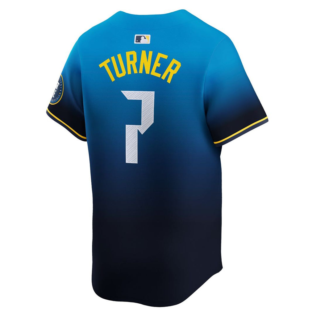 Philadelphia Phillies Trea Turner 2024 City Connect Limited Jersey — Blue