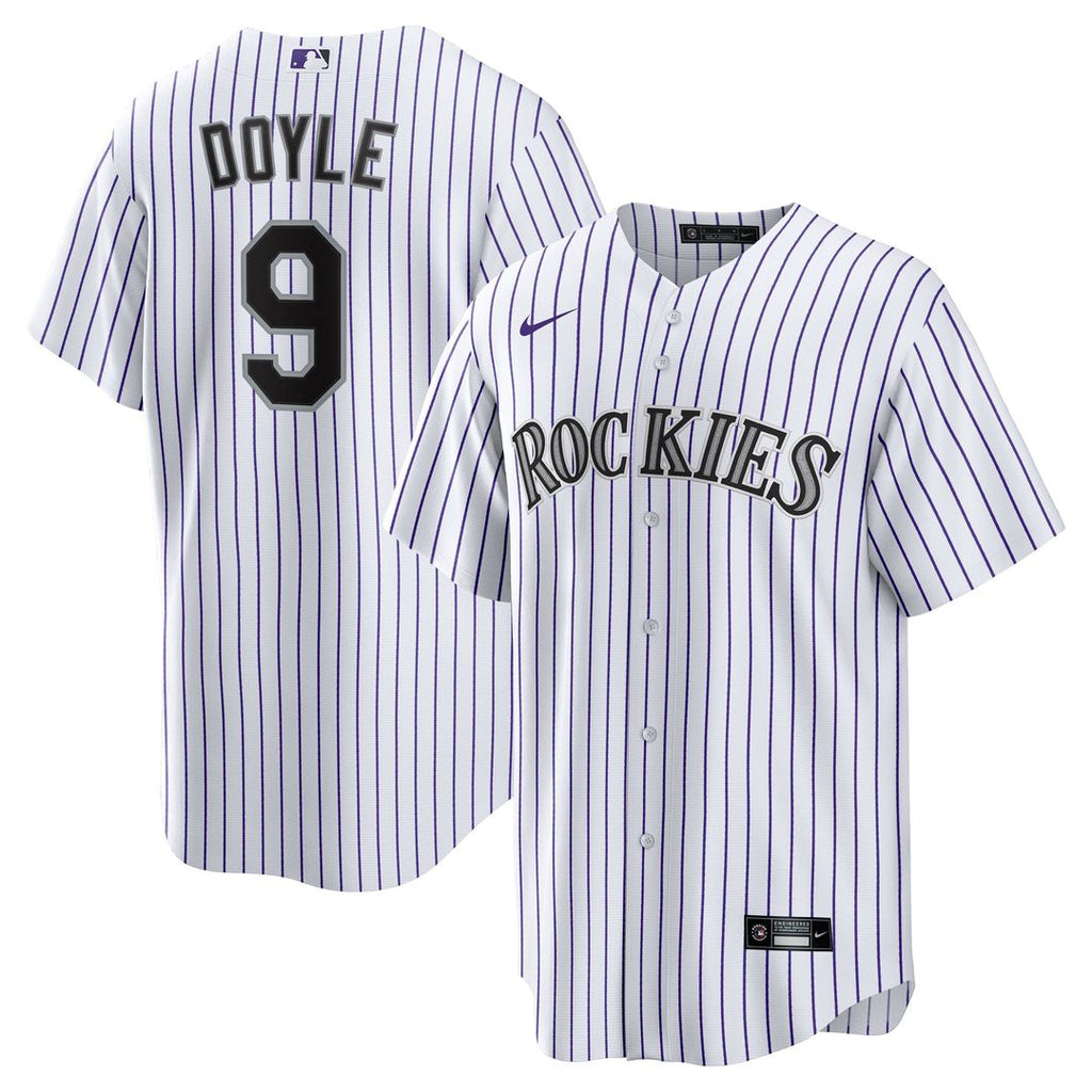 Colorado Rockies Brenton Doyle Home Replica Jersey — White